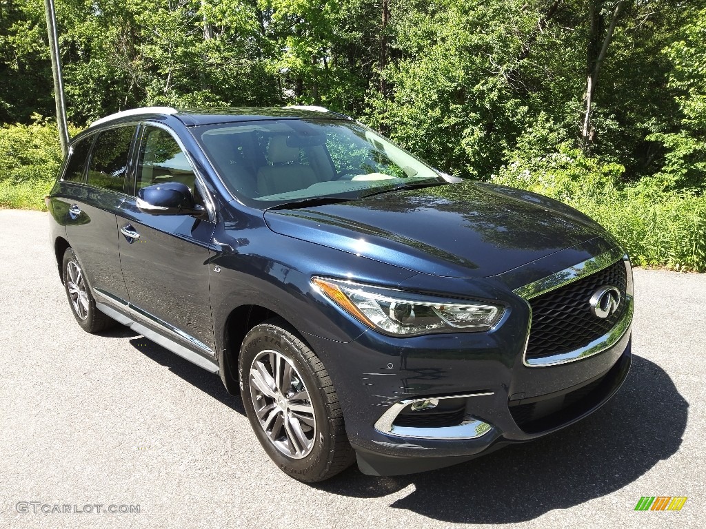 2017 QX60 AWD - Hermosa Blue / Wheat photo #5