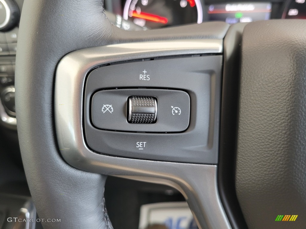 2022 Chevrolet Silverado 1500 Limited RST Crew Cab 4x4 Gideon/­Very Dark Atmosphere Steering Wheel Photo #144191157