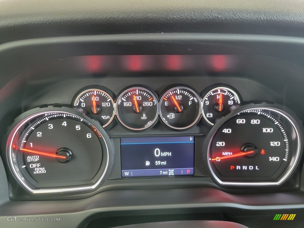 2022 Chevrolet Silverado 1500 Limited RST Crew Cab 4x4 Gauges Photo #144191205