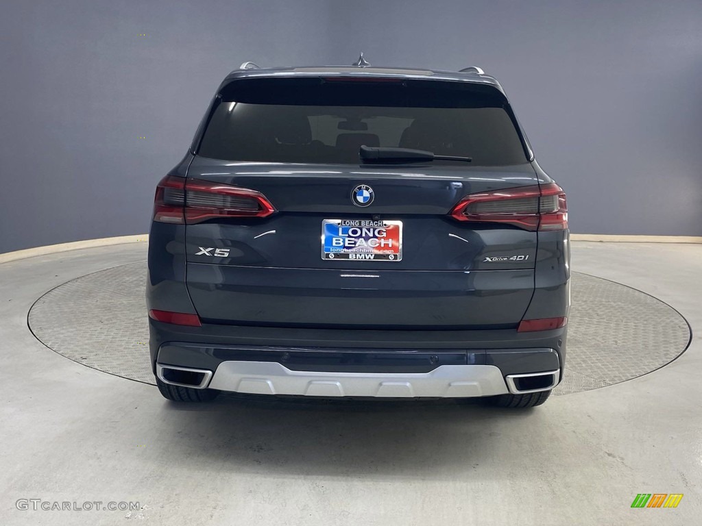 2019 X5 xDrive40i - Arctic Grey Metallic / Coffee photo #4