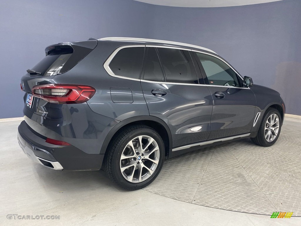 2019 X5 xDrive40i - Arctic Grey Metallic / Coffee photo #5