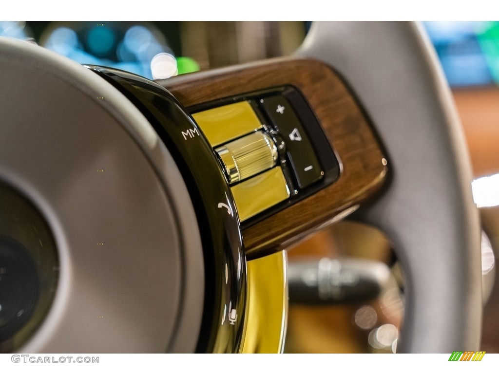2022 Rolls-Royce Phantom Standard Phantom Model Special Order Lemon Yellow Steering Wheel Photo #144191658