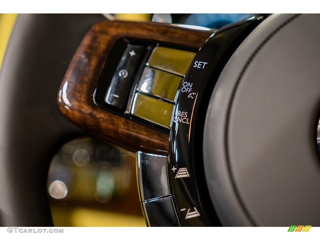 2022 Rolls-Royce Phantom Standard Phantom Model Special Order Lemon Yellow Steering Wheel Photo #144191676