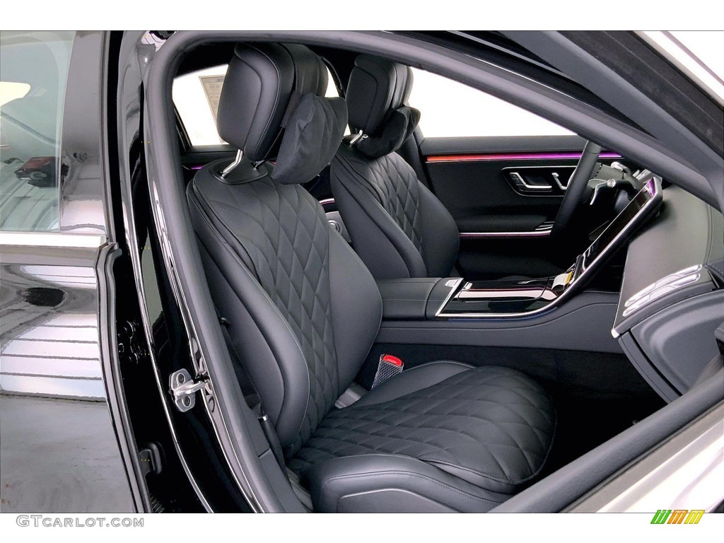 Black Interior 2022 Mercedes-Benz S 580 4Matic Sedan Photo #144191778