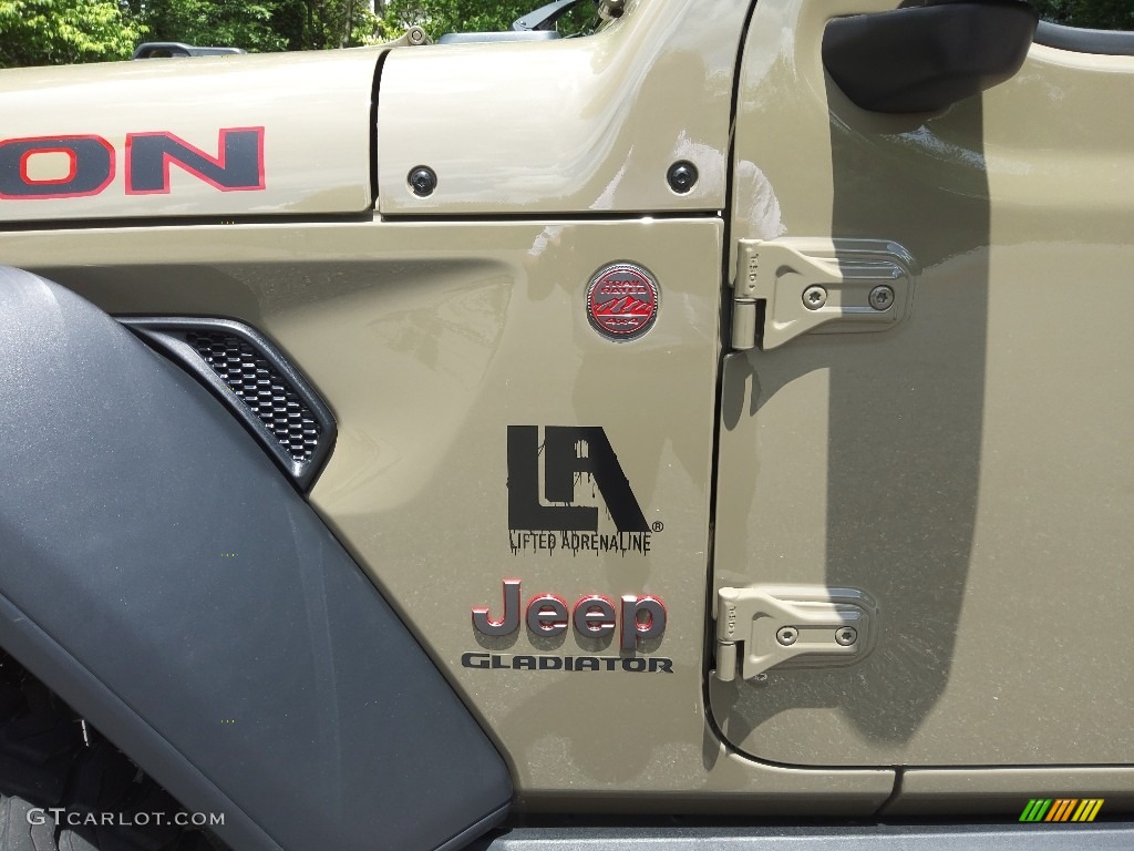 2020 Gladiator Rubicon 4x4 - Gator / Black/Dark Saddle photo #2