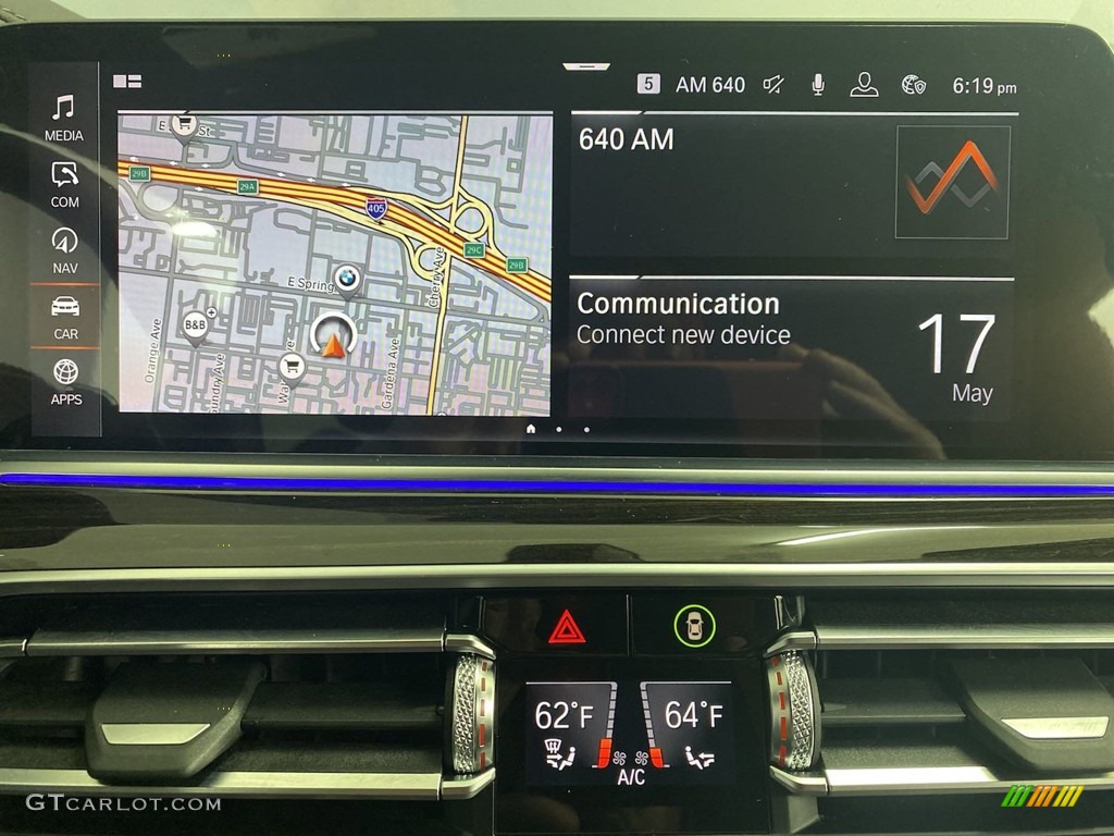 2019 X5 xDrive40i - Arctic Grey Metallic / Coffee photo #22