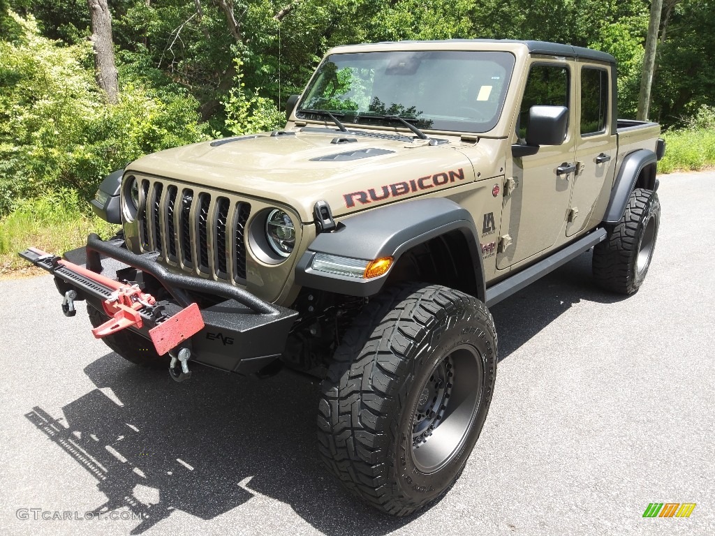 2020 Gladiator Rubicon 4x4 - Gator / Black/Dark Saddle photo #3