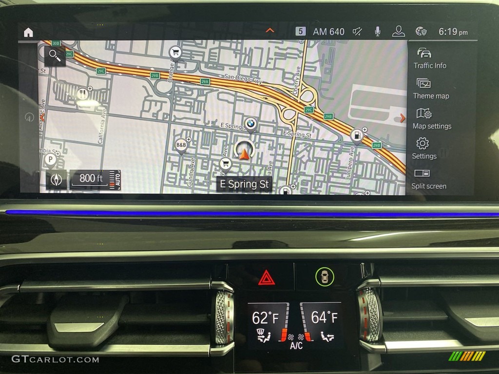 2019 X5 xDrive40i - Arctic Grey Metallic / Coffee photo #23