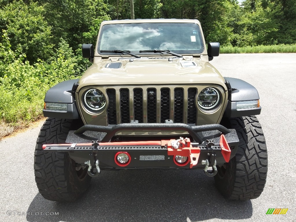 2020 Gladiator Rubicon 4x4 - Gator / Black/Dark Saddle photo #4