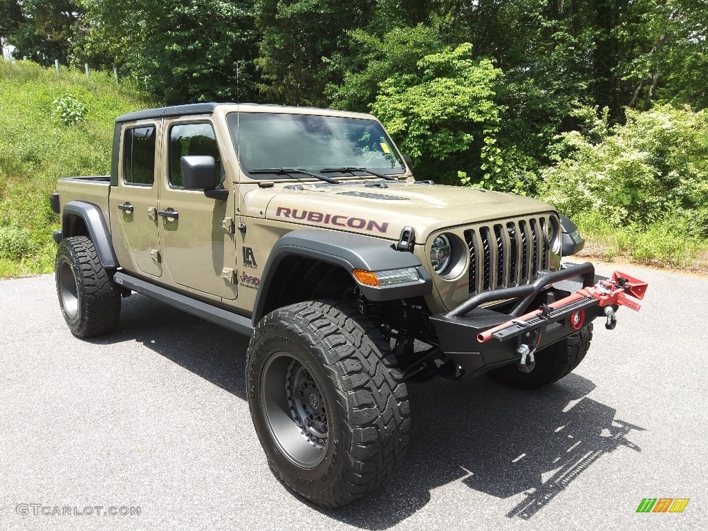 2020 Gladiator Rubicon 4x4 - Gator / Black/Dark Saddle photo #5