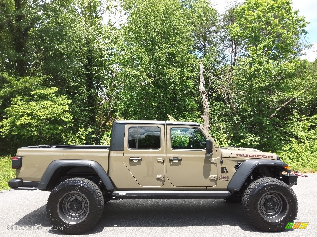 2020 Gladiator Rubicon 4x4 - Gator / Black/Dark Saddle photo #6