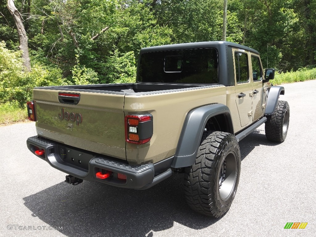 2020 Gladiator Rubicon 4x4 - Gator / Black/Dark Saddle photo #7