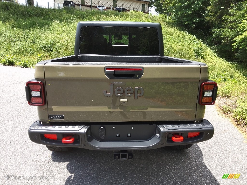 2020 Gladiator Rubicon 4x4 - Gator / Black/Dark Saddle photo #8