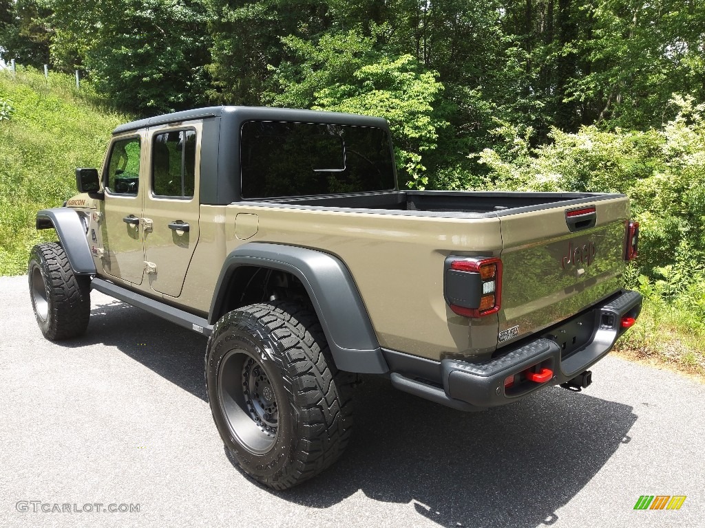 2020 Gladiator Rubicon 4x4 - Gator / Black/Dark Saddle photo #10