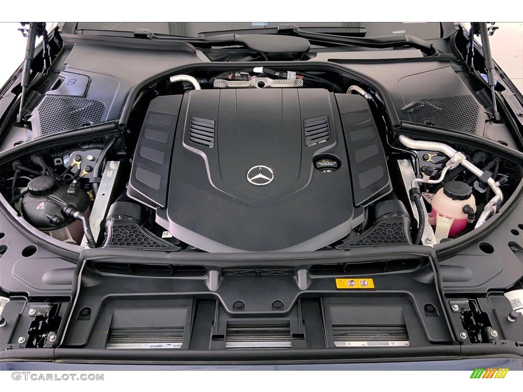 2022 Mercedes-Benz S 580 4Matic Sedan 4.0 Liter DI biturbo DOHC 32-Valve VVT V8 Engine Photo #144192216