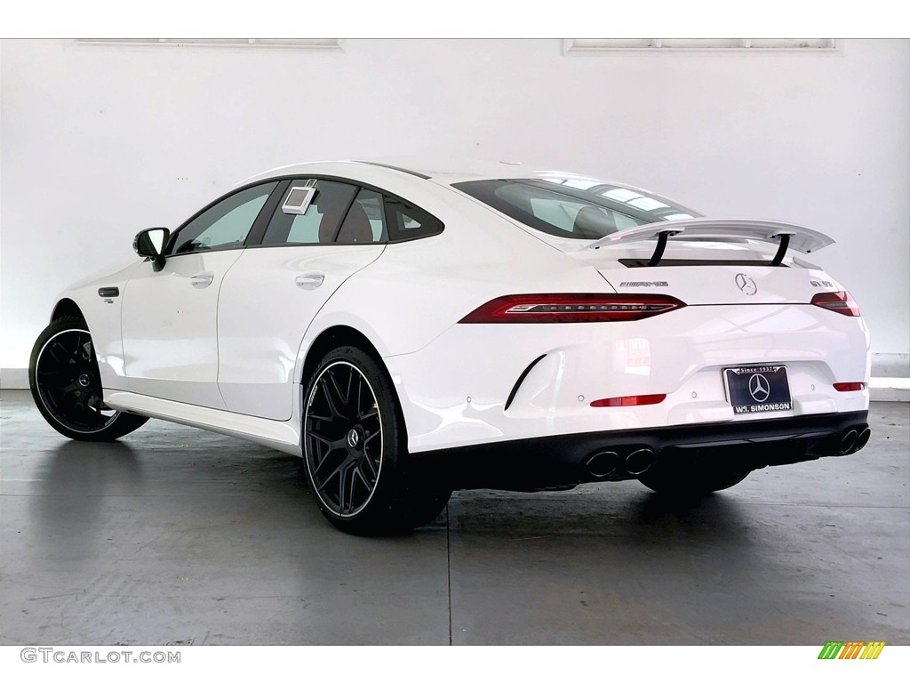 2022 AMG GT 53 - Polar White / Red Pepper/Black photo #2