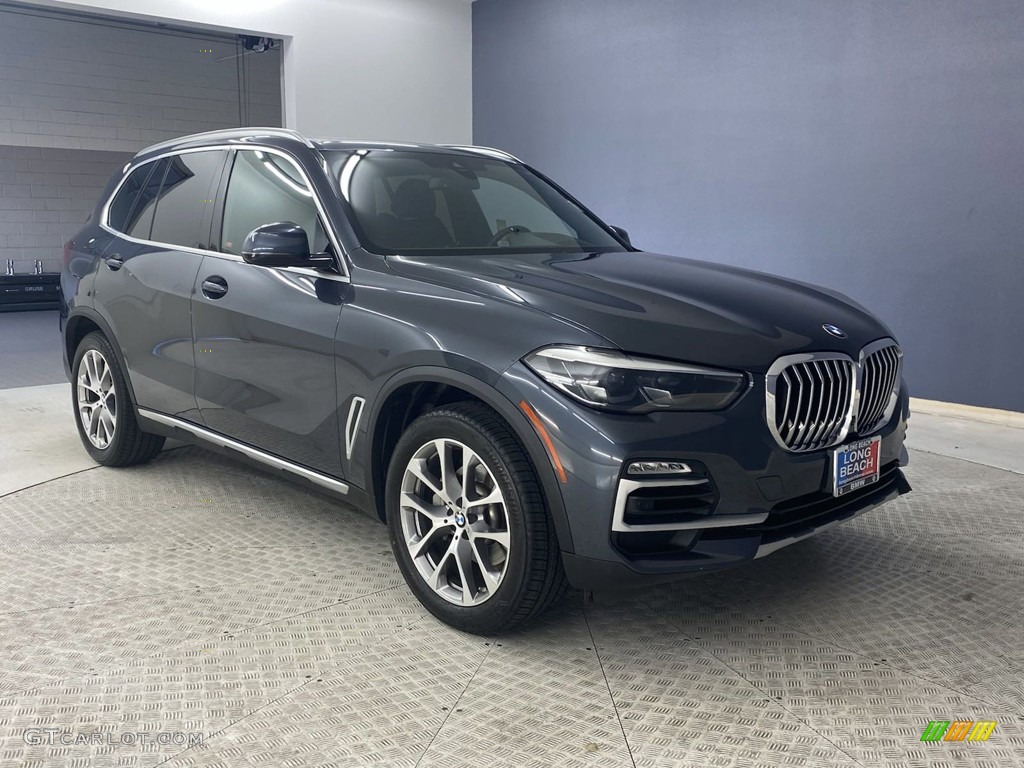 2019 X5 xDrive40i - Arctic Grey Metallic / Coffee photo #38