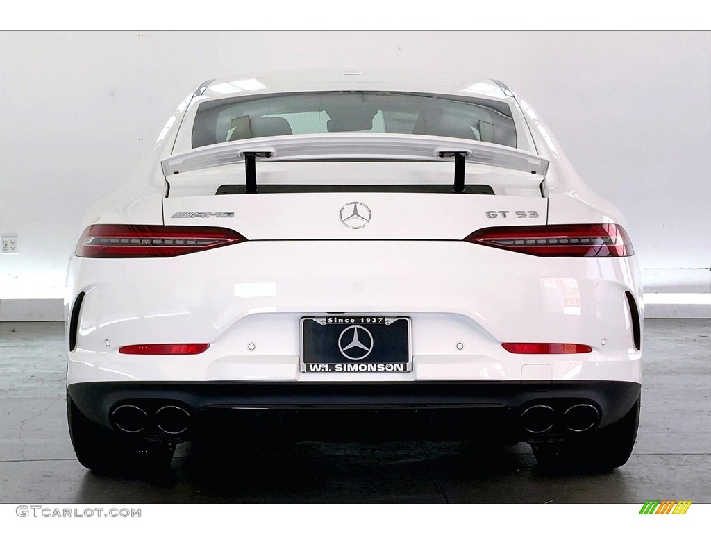 2022 AMG GT 53 - Polar White / Red Pepper/Black photo #3