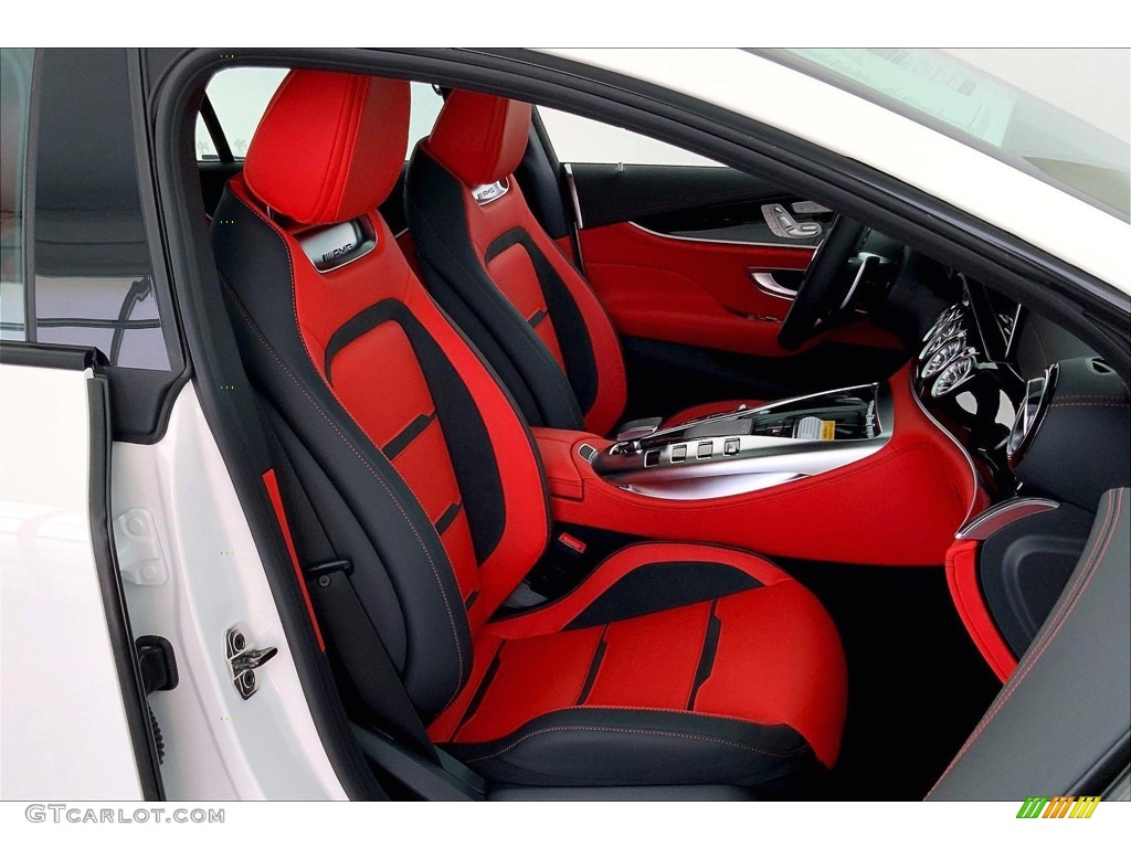 2022 AMG GT 53 - Polar White / Red Pepper/Black photo #5