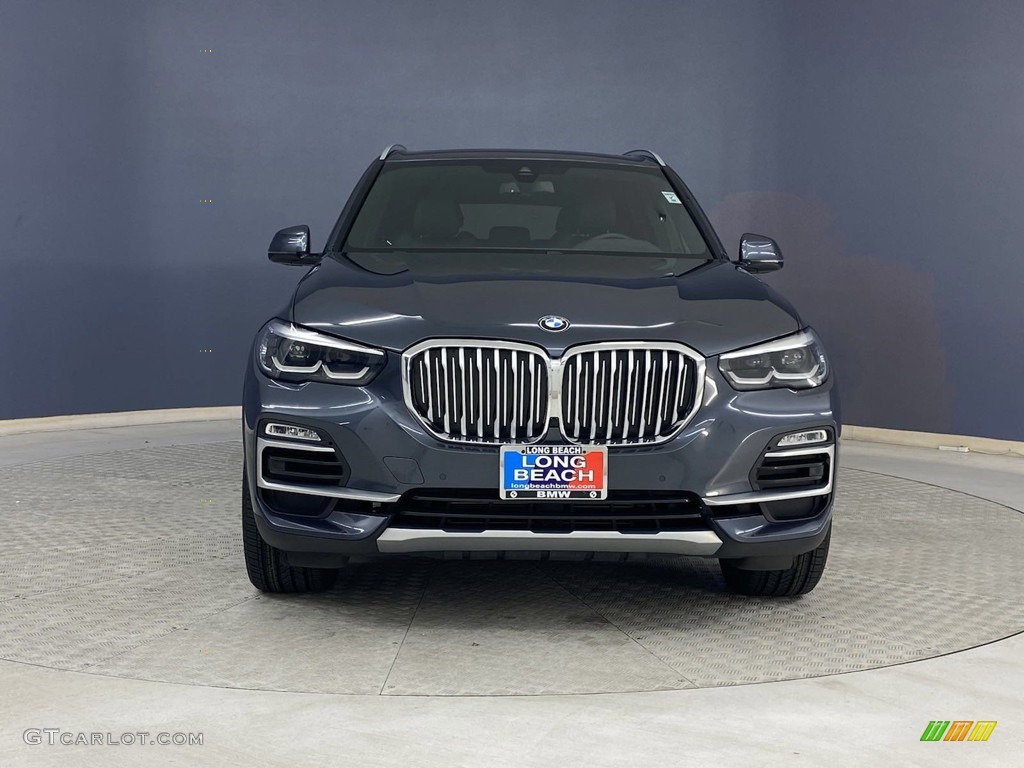 2019 X5 xDrive40i - Arctic Grey Metallic / Black photo #2
