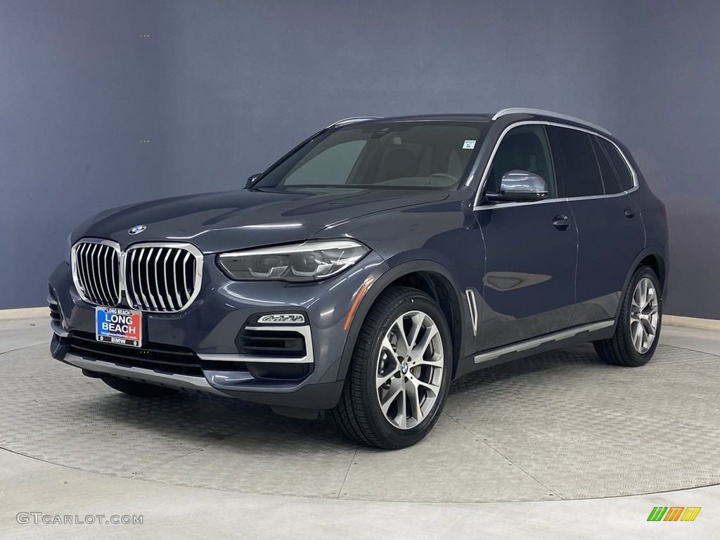 2019 X5 xDrive40i - Arctic Grey Metallic / Black photo #3