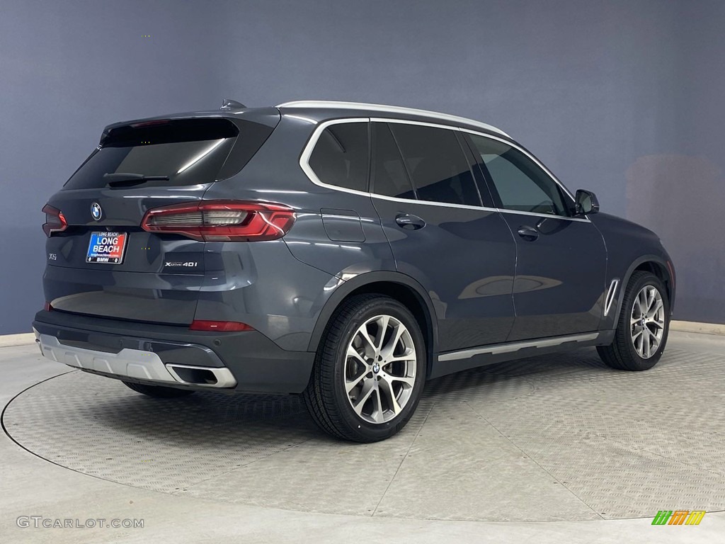 2019 X5 xDrive40i - Arctic Grey Metallic / Black photo #5