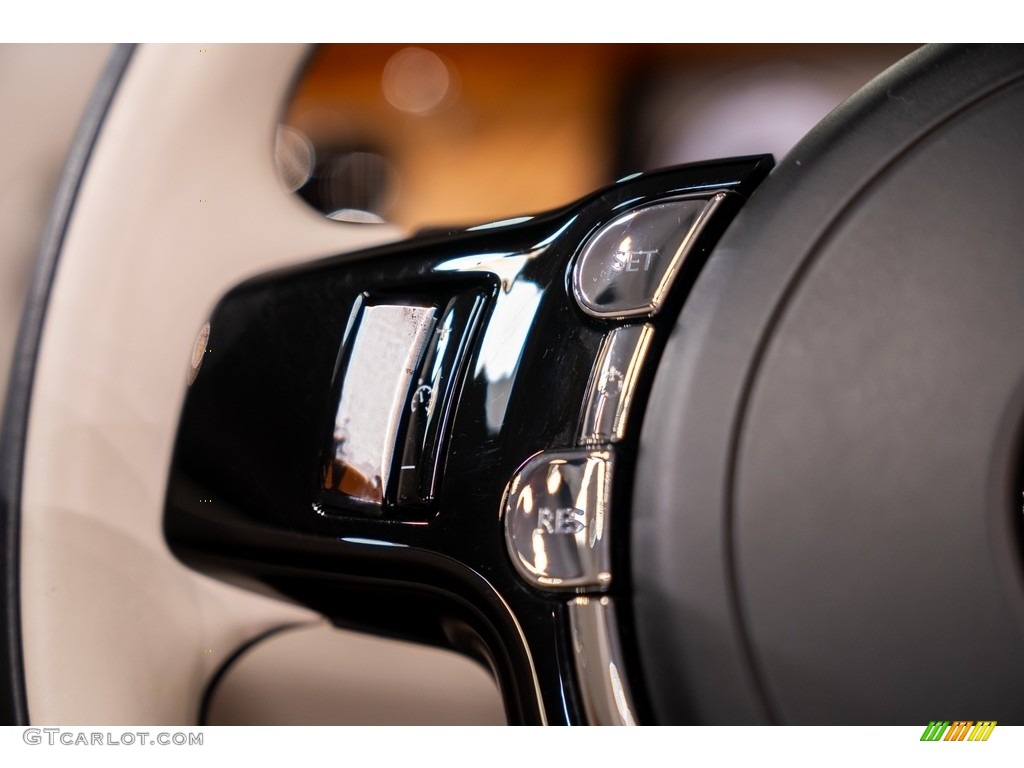 2019 Rolls-Royce Dawn Standard Dawn Model Arctic White/Black Steering Wheel Photo #144192687