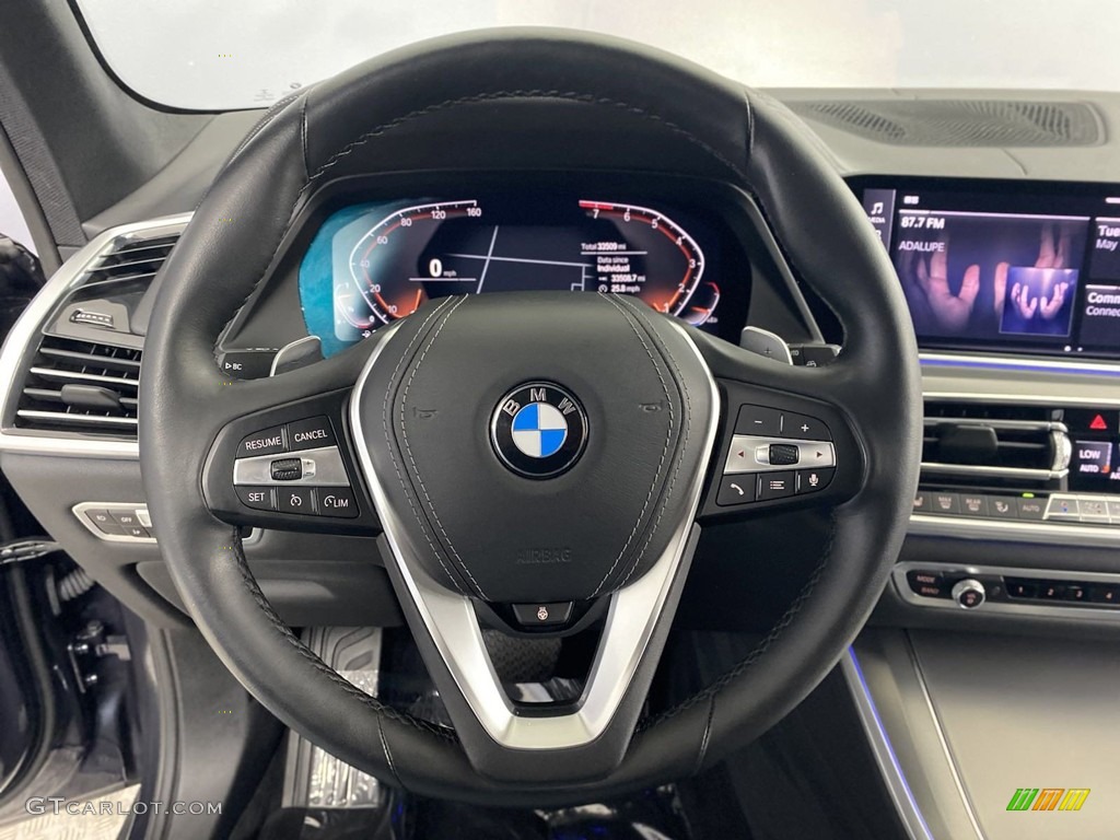 2019 X5 xDrive40i - Arctic Grey Metallic / Black photo #17