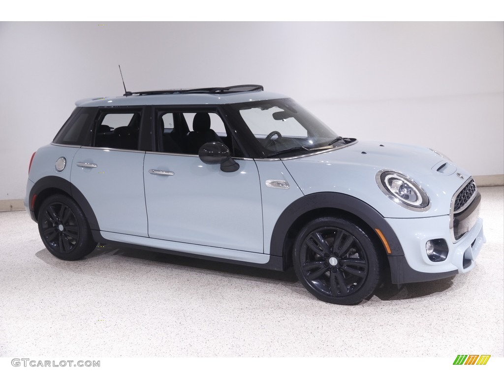 2019 Hardtop Cooper S 4 Door - Ice Blue Edition / Diamond Carbon Black photo #1