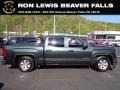 Dark Slate Metallic 2018 GMC Sierra 1500 SLE Crew Cab