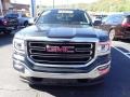 2018 Dark Slate Metallic GMC Sierra 1500 SLE Crew Cab  photo #3