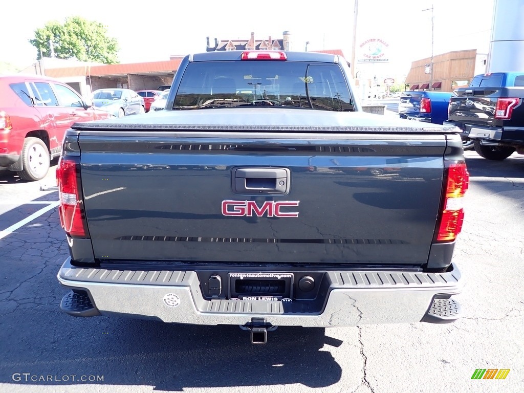 2018 Sierra 1500 SLE Crew Cab - Dark Slate Metallic / Jet Black photo #7