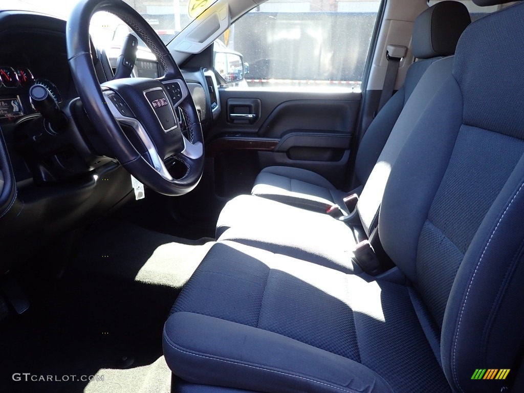 2018 Sierra 1500 SLE Crew Cab - Dark Slate Metallic / Jet Black photo #14