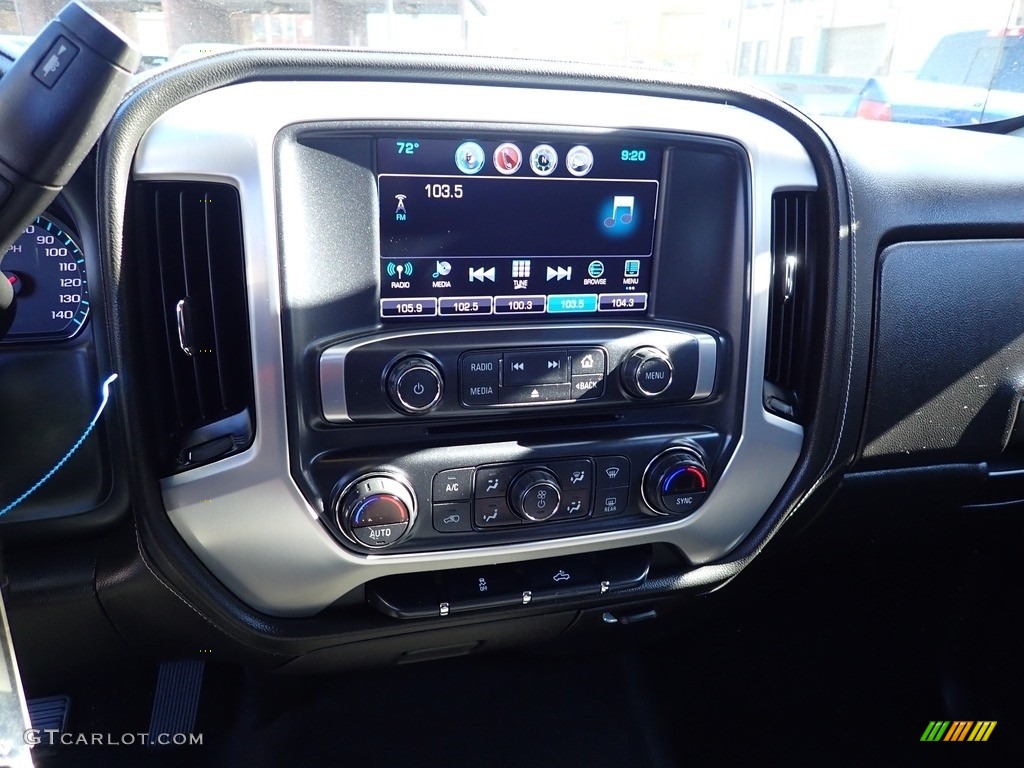 2018 Sierra 1500 SLE Crew Cab - Dark Slate Metallic / Jet Black photo #16