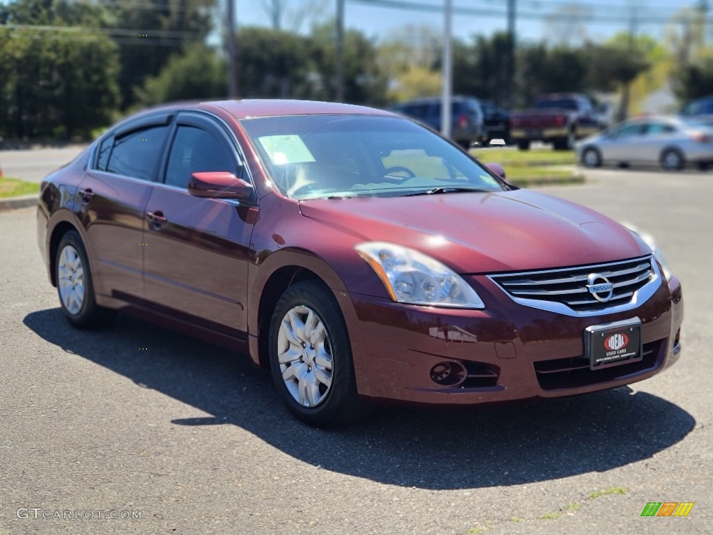 2010 Altima 2.5 S - Tuscan Sun Red / Charcoal photo #7