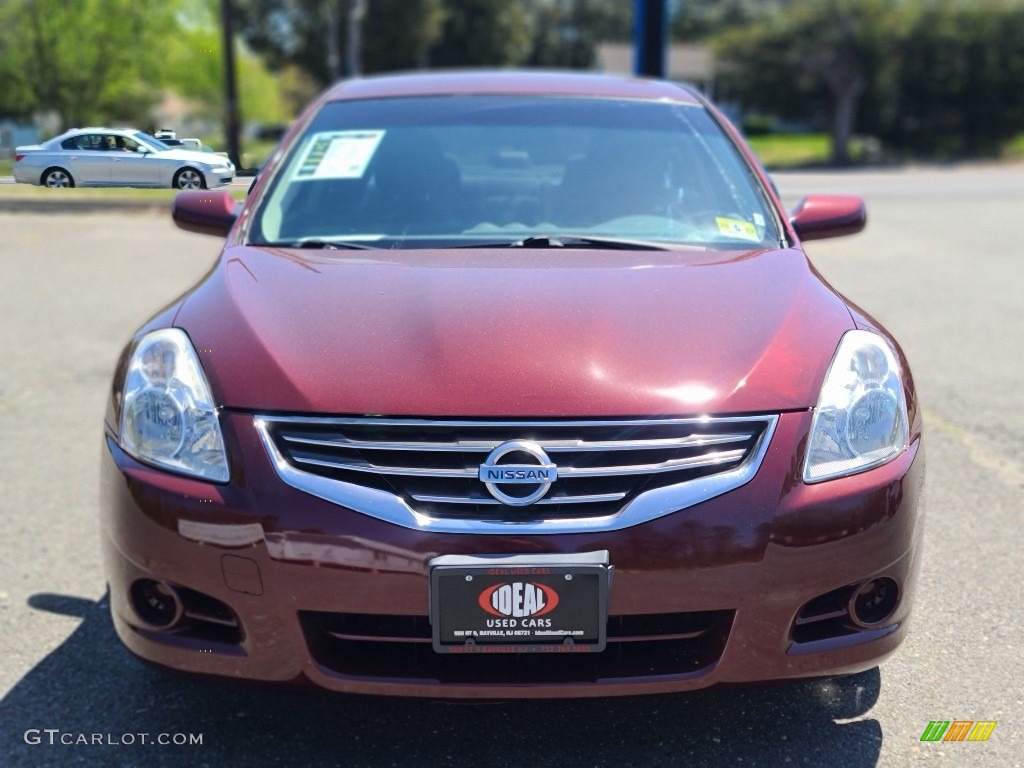 2010 Altima 2.5 S - Tuscan Sun Red / Charcoal photo #8