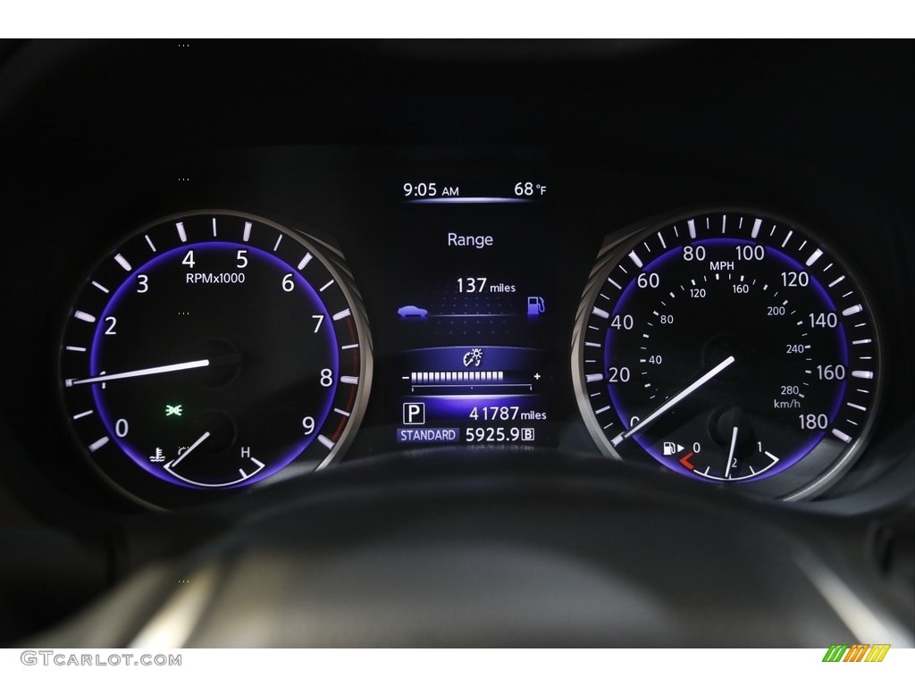 2018 Infiniti Q60 3.0t LUXE AWD Gauges Photos