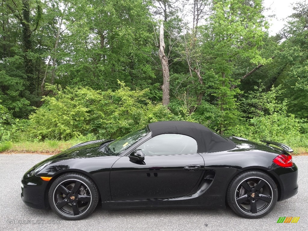 2014 Boxster  - Black / Agate Grey/Pebble Grey photo #2