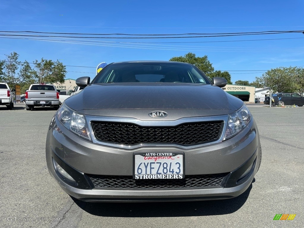 2013 Optima LX - Titanium Silver Metallic / Gray photo #2