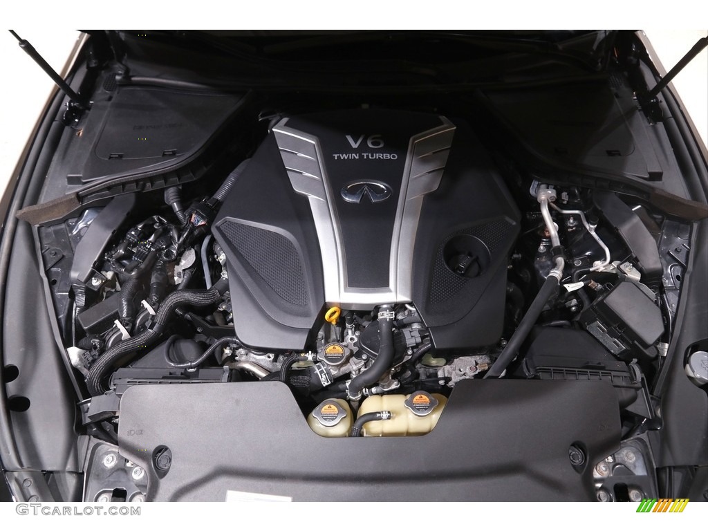2018 Infiniti Q60 3.0t LUXE AWD 3.0 Liter Twin-Turbocharged DOHC 24-Valve CVTCS V6 Engine Photo #144196455