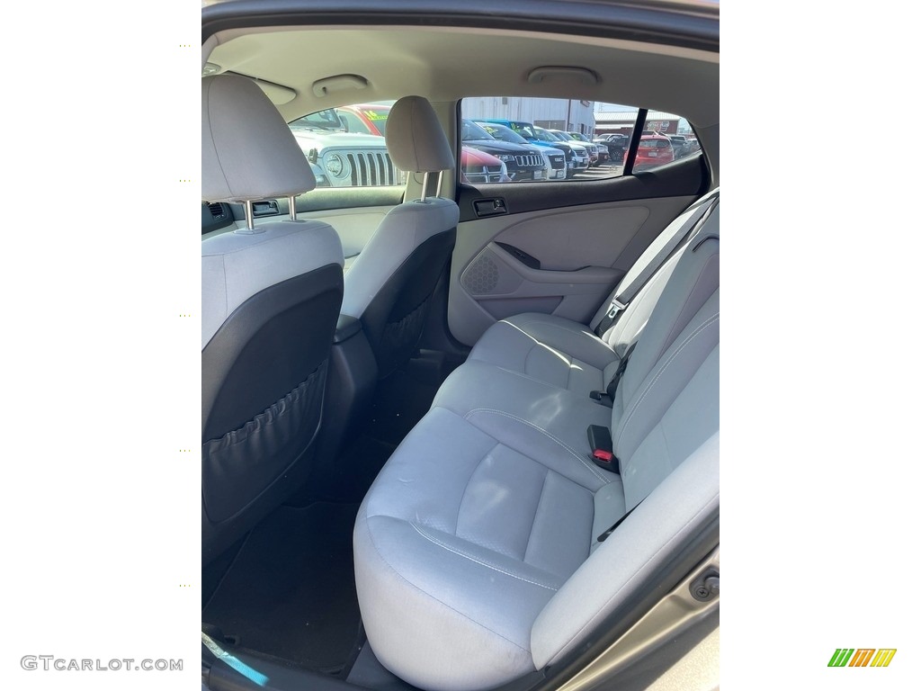 2013 Optima LX - Titanium Silver Metallic / Gray photo #9