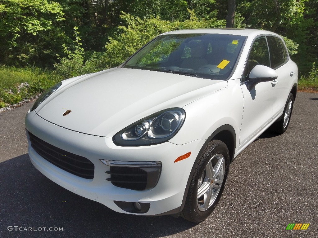 2016 Cayenne S - White / Black/Luxor Beige photo #2