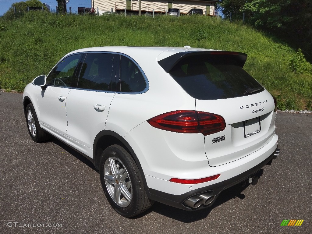 2016 Cayenne S - White / Black/Luxor Beige photo #8