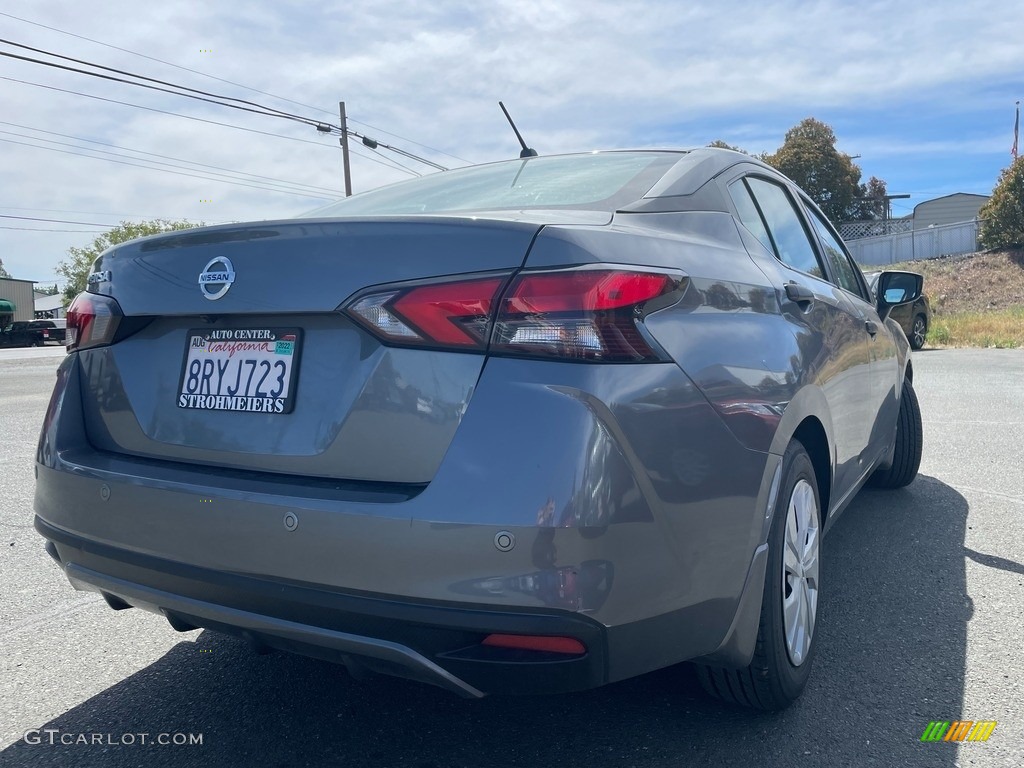 2020 Versa S - Gun Metallic / Charcoal photo #7