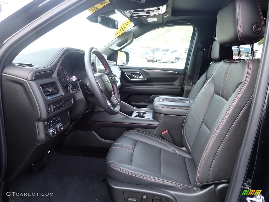 Jet Black Interior 2021 Chevrolet Tahoe RST 4WD Photo #144197757