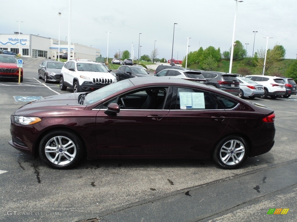 2018 Fusion SE - Ruby Red / Ebony photo #6