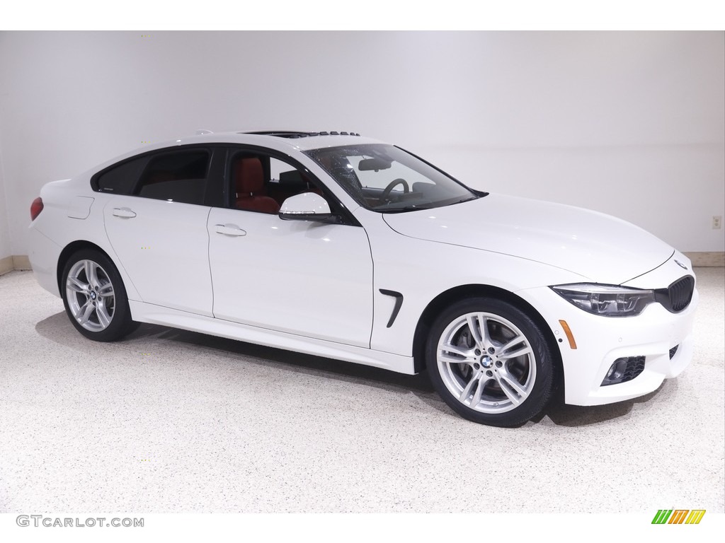 Alpine White 2020 BMW 4 Series 440i xDrive Gran Coupe Exterior Photo #144197889