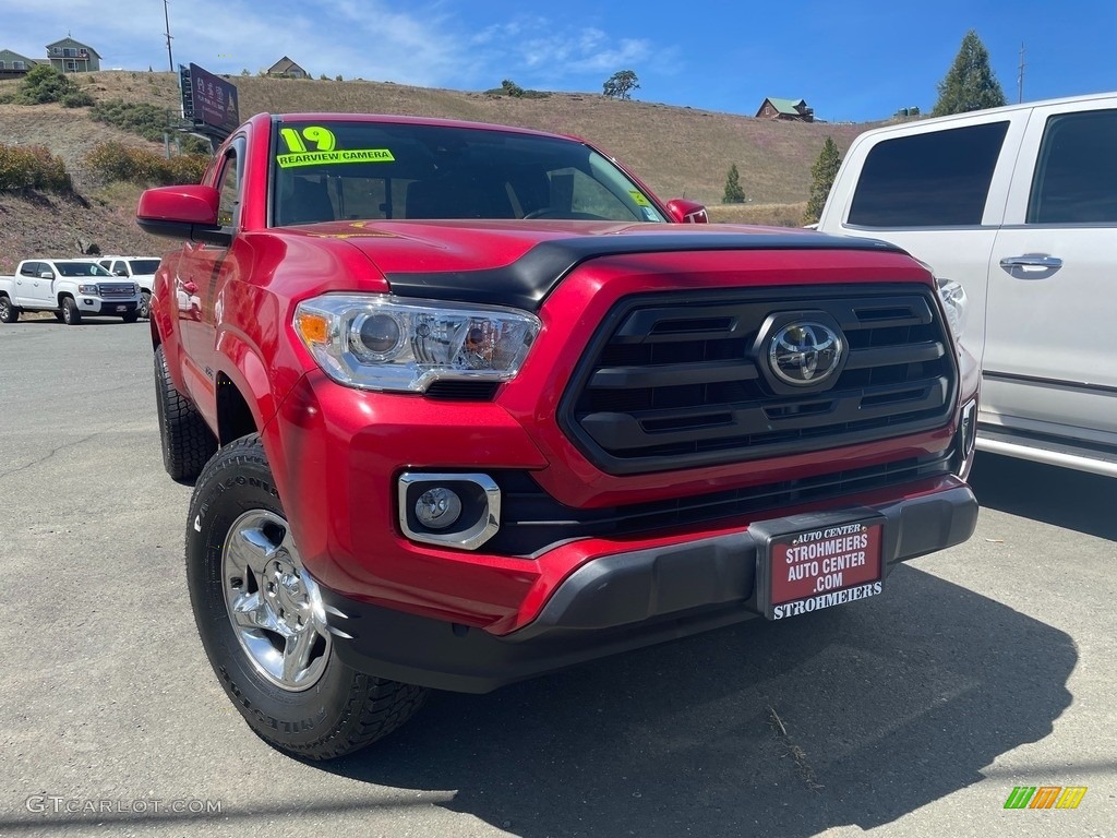 2019 Tacoma SR Access Cab - Barcelona Red Metallic / Cement Gray photo #1