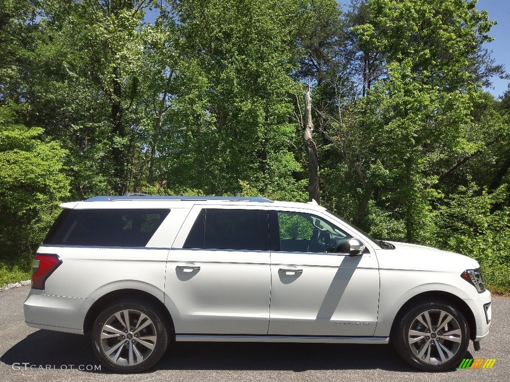 Star White 2020 Ford Expedition Platinum Max 4x4 Exterior Photo #144197997