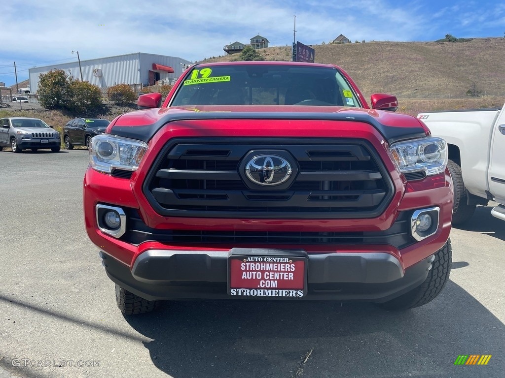2019 Tacoma SR Access Cab - Barcelona Red Metallic / Cement Gray photo #2
